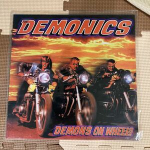 The Demonics 「Demons On Wheels 」LP screaming apple hotrod punk garage rock poppunk powerpop hot rod