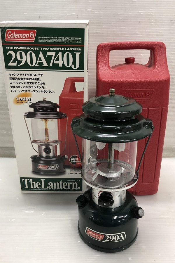 コールマン パワーハウス ツーマントルランタン 290A740J オークション