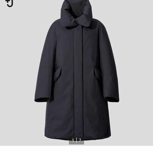  beautiful goods * Uniqlo +j* down coat * navy * Jil Sander *S* long ko-*UNIQLO +J* hybrid down coat 