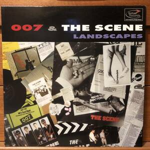 中古LP 007& the scene / landscapes neo mods punk UK rock 70's 80's detour records