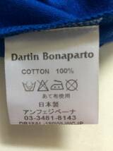 ダルタンボナパルト (Dartin Bonaparto) ブルーTシャツ MICK ライジングサン モチーフ サイズ : L_画像7