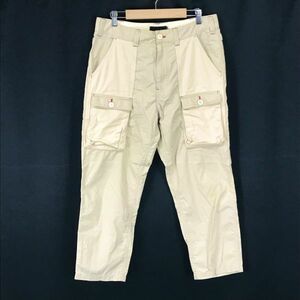  And A * cargo pants [ men's 44/ length of the legs 59cm/ beige ]And A*BG885