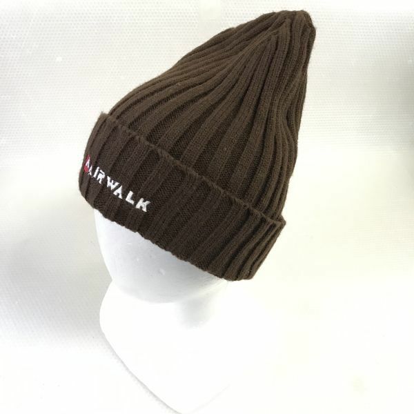 AIR WALK★ニット帽【サイズフリー/茶/brown】knit/hat/cap◆BG962