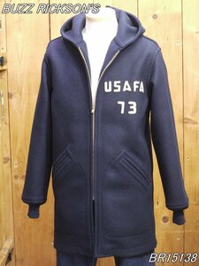 新品 バズリクソンズ PARKA CADETS ACADEMY COAT L BR15138 BUZZ RICKSON'S ミリタリーコート