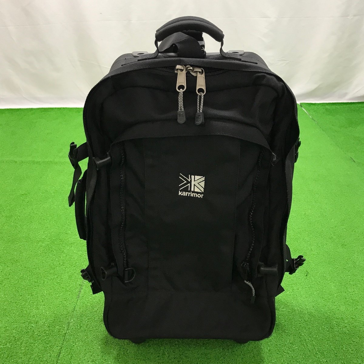 KARRIMOR◇リュック/ポリエステル/無地/Clamshell/キャリーケース/中古 ...