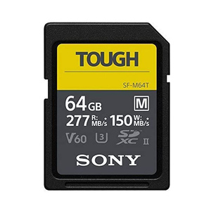 【ゆうパケット対応】SONY製 SDXCメモリーカード 64GB Class10 TOUGH SF-M64T