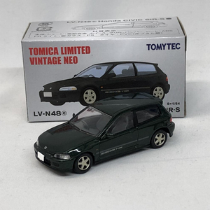 【中古】トミカLVHonda シビック SiR-s (緑)[240091301644]