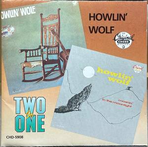 (C34H)☆Blues2in1/ハウリン・ウルフ/Howlin' Wolf(1962)/Moanin' In The Moonlight(1959)☆