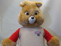 92年製ビンテージ [テディラクスピンベアー ぬいぐるみ] テディラクスピンの冒険 熊 Adventures of Teddy Ruxpin_画像2