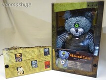 新品03年初代レア ABNORMAL CYRUS 一つ目熊 テディスケアズ TeDDy SCARES プラッシュベア Plush Bear 検)リビングデッドドールズ 血まみれ_画像2