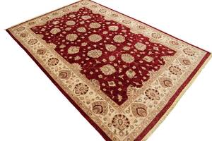 パキスタン手織り絨毯 ガズニーウール size: 385×255cm stn:619