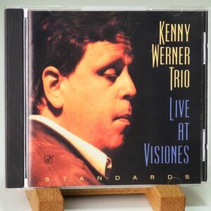 【廃盤 CONCORD US盤】ケニー・ワーナー　KENNY WERNER TRIO　LIVE AT VISIONES　STANDARDS　ピアノ・トリオ