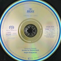 即決【SACD ハイブリッド 廃盤 ARCHIV】スカルラッティ　チェンバロソナタ集　カーク・バトリック　R. KIRKPATRICK　SCARLATTI　ハイレゾ_画像3