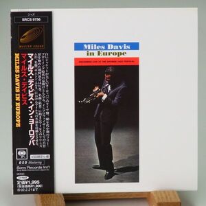 即決【紙ジャケ 美品 DSDマスタリング 初回限定】マイルス・デイビス　イン・ヨーロッパ　MILES DAVIS　IN EUROPE