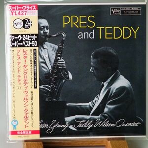 即決【紙ジャケ】レスター・ヤング　テディ・ウィルソン　プレス・アンド・テディ　LESTER YOUNG　TEDDY WILSON　PRES AND TEDDY　オススメ