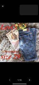 ★リーバイス★STRAUSS&Co★デニムパンツ★レッドアクセント★size29Levi''s デニムパンツ インディゴ