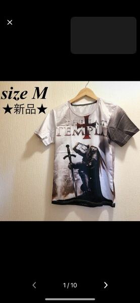 ★新品★海外ドラマ★The Last Templar★Tシャツ★ユニセックス★MプリントTシャツ 