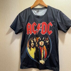 新品★ブラック★AC/DC★エーシーディーシー★ロックTシャツ★ユニセックス★MTシャツ 