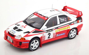 イクソ 1/18 三菱 ランサー R5 エボリューション 優勝 RACラリー 1998 Ixo Mitsubishi Lancer R5 Evolution Winner RAC Rally 18RMC093A20