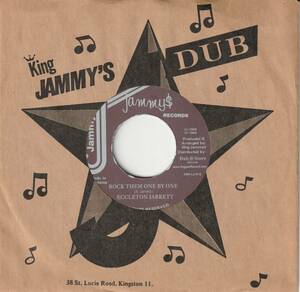 JA盤7”EP★Eccleton Jarrett★Rock Them One By One★wicked can't run away riddim★Jammys★2010年再発★超音波洗浄済