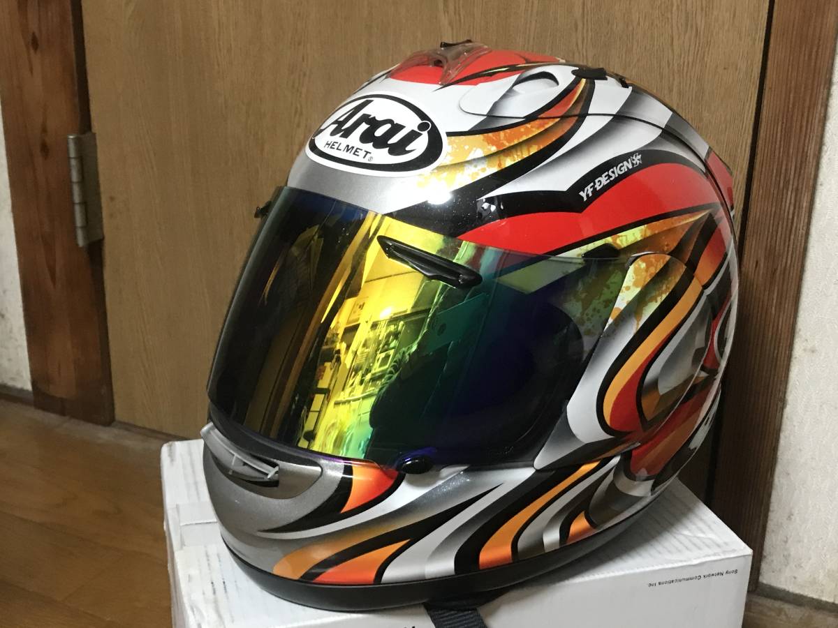 ARAI RX-7フルフェイスヘルメット Nakagami 春早割 51.0%OFF