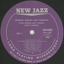 ♪試聴♪John Jenkins / Clifford Jordan / Bobby Timmons / Jenkins, Jordan And Timmons_画像3