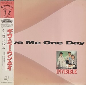 ♪試聴 12'♪Invisible / Give Me One Day