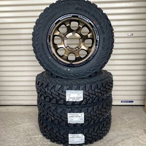 《マッドクロス グレイス 》ヨコハマ ジオランダー M/T G003 185/85R16◆16×5.5J+20◆139.7/5H【ブロンズクリア/リムブラック】ジムニー