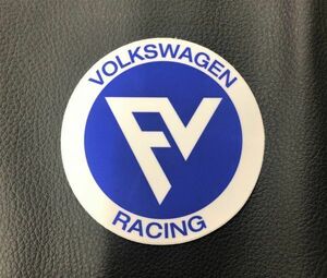 VOLKSWAGEN RACING ステッカー FV racing ステッカー フォルクスワーゲン (01