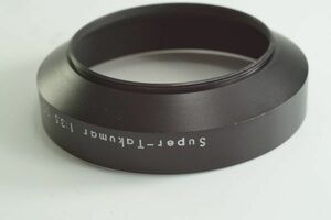 104『送料無料 キレイ』PENTAX Super-Takumar 35mm F3.5 49mm径 ペンタックス アルミ製レンズフード