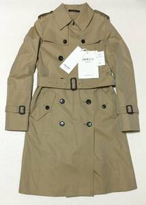 SANYO100 year coat double trench coat made in Japan 36(S) beige three . association regular price 119.900 jpy 