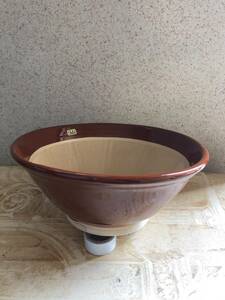 ●ス13●日本製　常滑焼（ヤマセ）スリ鉢　13号　すり鉢