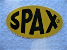 ラスト品・英国●SPAX製／ 正規・SPAX・アブソーバーステッカー ② ／稀少・非売・未使用品●_画像1