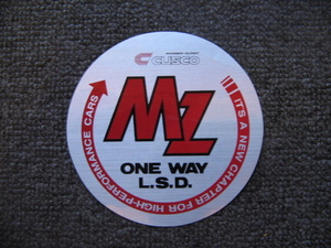 ●CUSCO製／ 正規・クスコ・MZ ONE WAY L.S.D ステッカー ／稀少・廃番・未使用品●