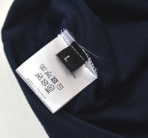 rajabrooke（ラジャブルック）WAU LOGO DRY TEE ロゴ ドライ Tシャツ S/S 半袖 カットソー NAVY L クルーネック プリント 刺繍_画像6