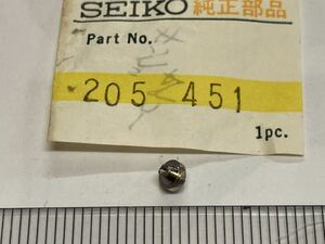 SEIKO セイコー 205451 1個 新品1 未使用品 長期保管品 純正パーツ 機械式時計 香箱芯 45キングセイコー 45KS