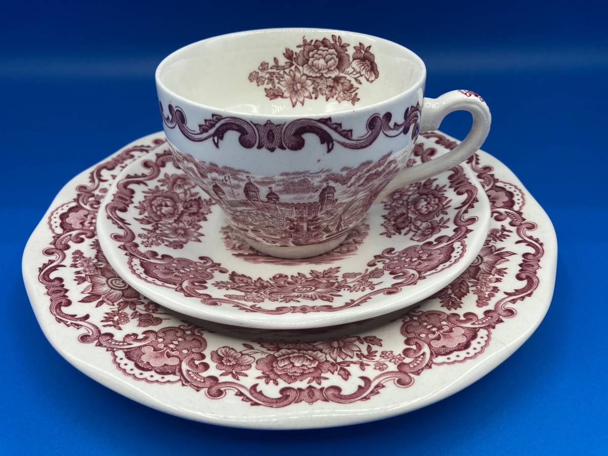 贅沢 Enoch ヴィンテージ ブルー チンツ 6枚 Wedgwood 食器