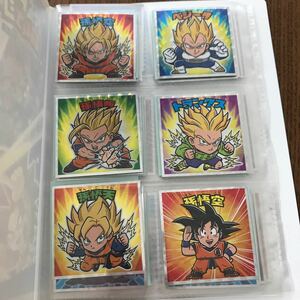 ドラゴンボールマン シール　フルコンプ　ファイル付き