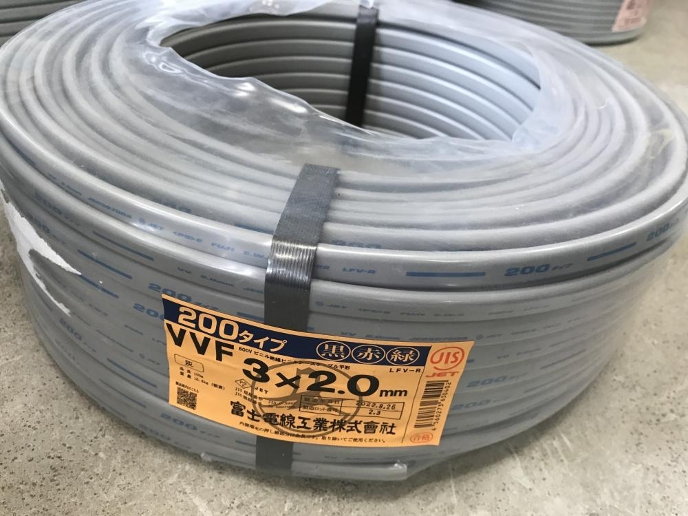 ヤフオク! -vvfケーブル100mの中古品・新品・未使用品一覧