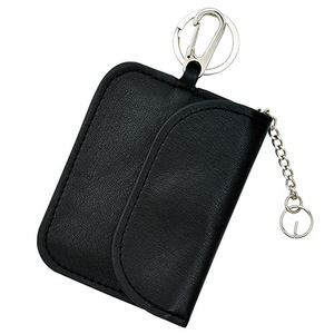 SEIWA(seiwa) radio wave blocking smart key case leather style black WA55