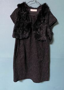 USED ZARA One-piece & wing First gilet 140 wedding etc. 