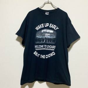 アメリカ古着　NATO　軍隊　両面プリント　半袖Tシャツ　GILDAN　コットン　【F44】