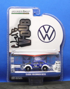 1/64 グリーンライト Classic Volkswagen Beetle Michelin Tires フォルクスワーゲン ビートル ミシュラン ●