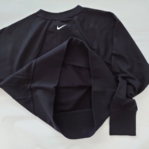 新品 NIKE ナイキ ドライフィット ドルマンスリーブ ロゴ スウェット S 定価7150円_画像4