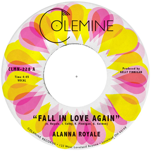 ALANNA ROYALE / FALL IN LOVE AGAIN (LTD / TRANSPARENT PINK VINYL) (7)