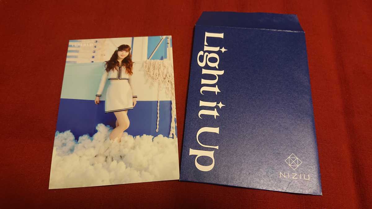 NiziU 直筆サイン入り ソロ写真 ラントレ当選 ニナ 11/11までお値下げ
