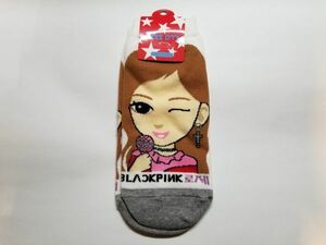 韓国　K-POP ☆BLACK PINK ブラックピンク　ロゼ☆ 靴下　ソックス　キャラクター靴下