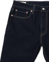 リーバイス 502 テーパー WARM デニムパンツ W33 定価11000円 LEVI'S ウォーム 保温 ジッパーフライ ストレッチ ビッグE 29507-1007_画像5