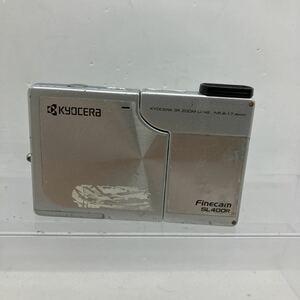  compact digital camera KYOCERA finecam SL400R 5.8-17.4mm X8