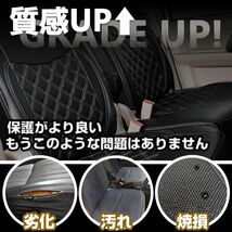 ジェネレーションキャンター ワイド フロント シートカバー レッドステッチ キャンター アトラス 　助手席側 JP-YT110L-RD_画像3